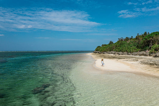 A quiet shoreline walk in the Yaeyama islands